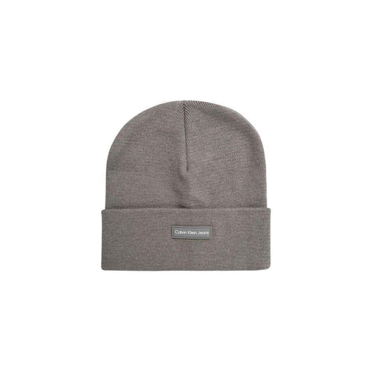 Calvin Klein Jeans Gray Recycled Polyester Caps Baseball Hat CA-14599100136-ONE SIZE