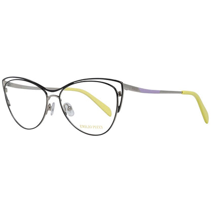 Emilio Pucci Black Metal Glasses (Frames)