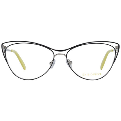 Emilio Pucci Black Metal Glasses (Frames)