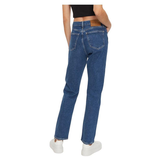 Calvin Klein Jeans Blue Cotton Slim Fit Jean CA-16507101781-W26 | L32