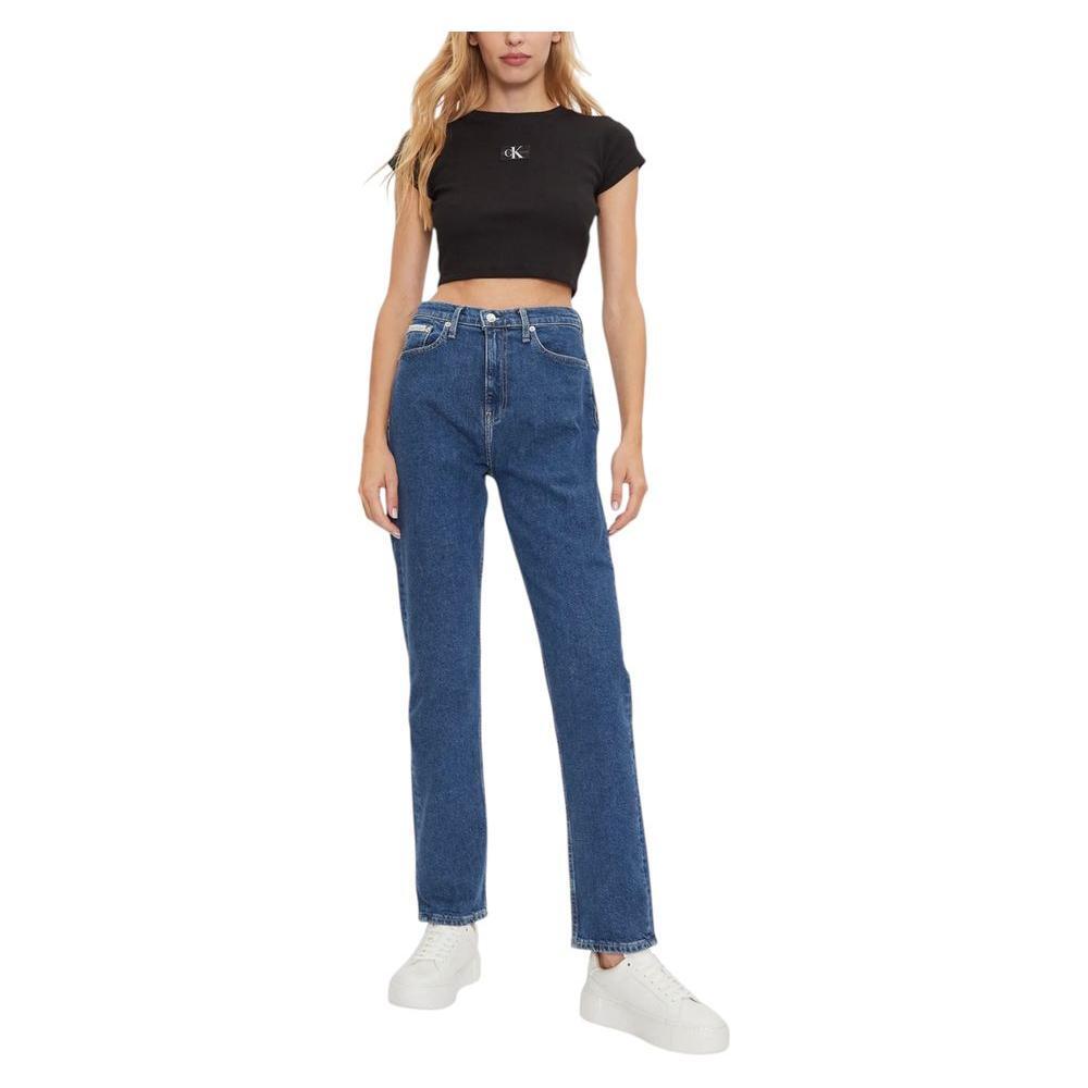 Calvin Klein Jeans Blue Cotton Slim Fit Jean CA-16507101781-W26 | L32