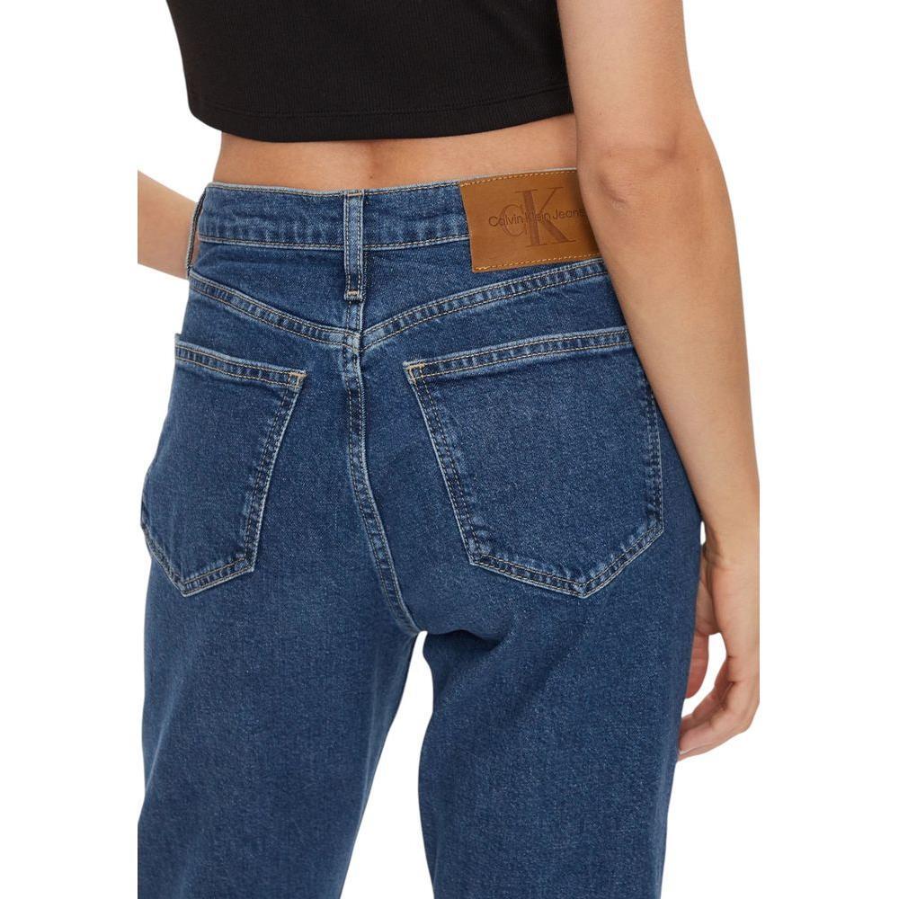 Calvin Klein Jeans Blue Cotton Slim Fit Jean CA-16507101781-W26 | L32