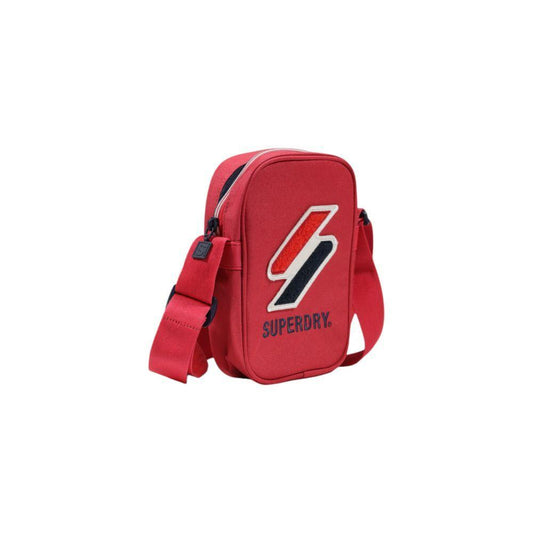 Superdry Red Polyester Messenger Bag SU-15869700146