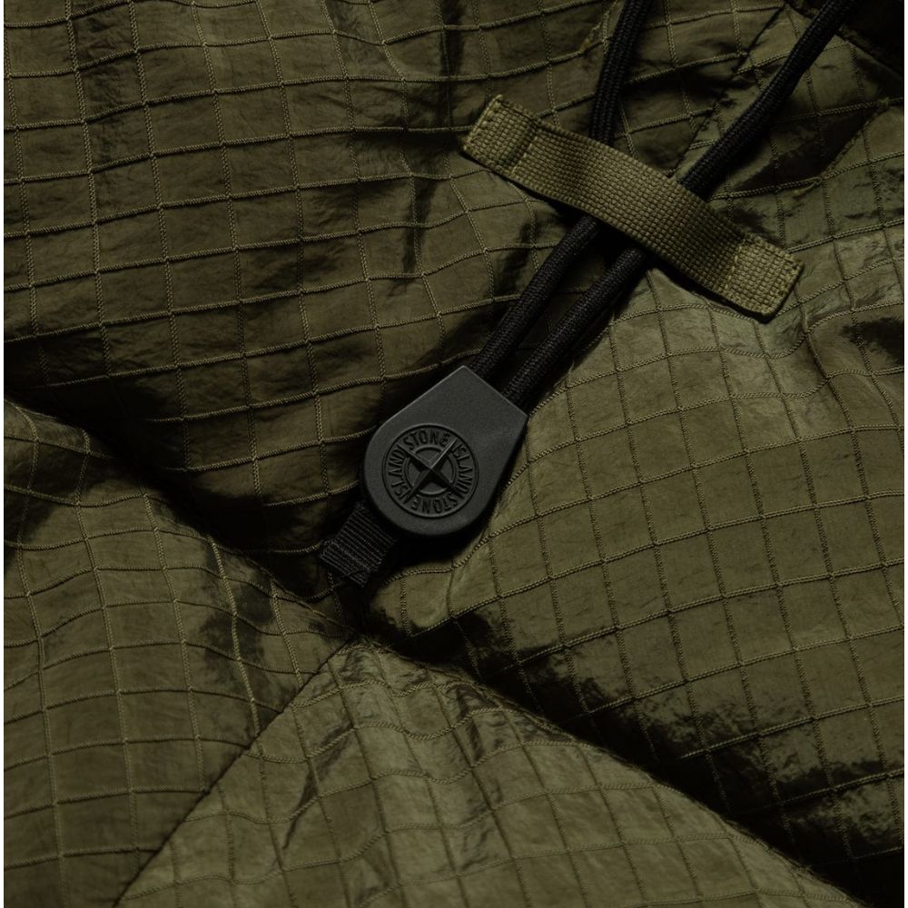 Stone Island Green Nylon Jackets & Coat