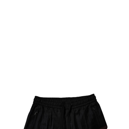 Dolce & Gabbana Black Wool Jogger Jogging Pants Dolce & Gabbana