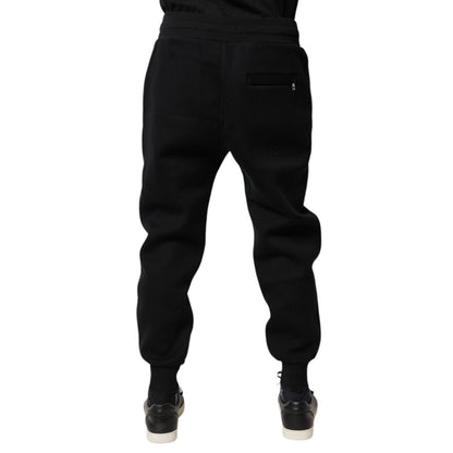 Dolce & Gabbana Black Modal Jogger Jogging Pants Dolce & Gabbana