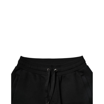 Dolce & Gabbana Black Modal Jogger Jogging Pants Dolce & Gabbana
