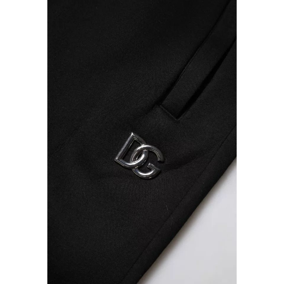 Dolce & Gabbana Black Modal Jogger Jogging Pants Dolce & Gabbana