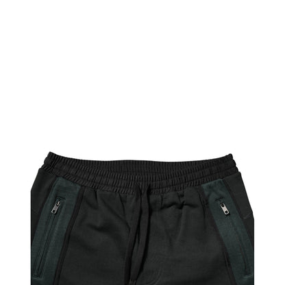 Dolce & Gabbana Black Cotton Blend Jogger Sweatpants Pants Dolce & Gabbana