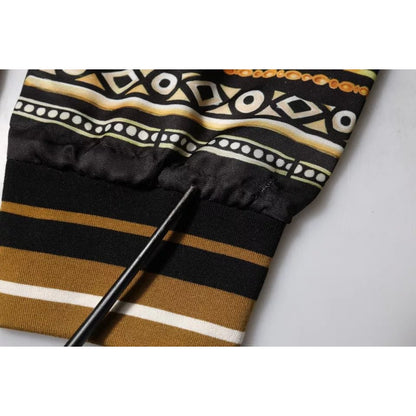 Dolce & Gabbana Multicolor NAPOLEON Jogger Sweatpants Pants Dolce & Gabbana