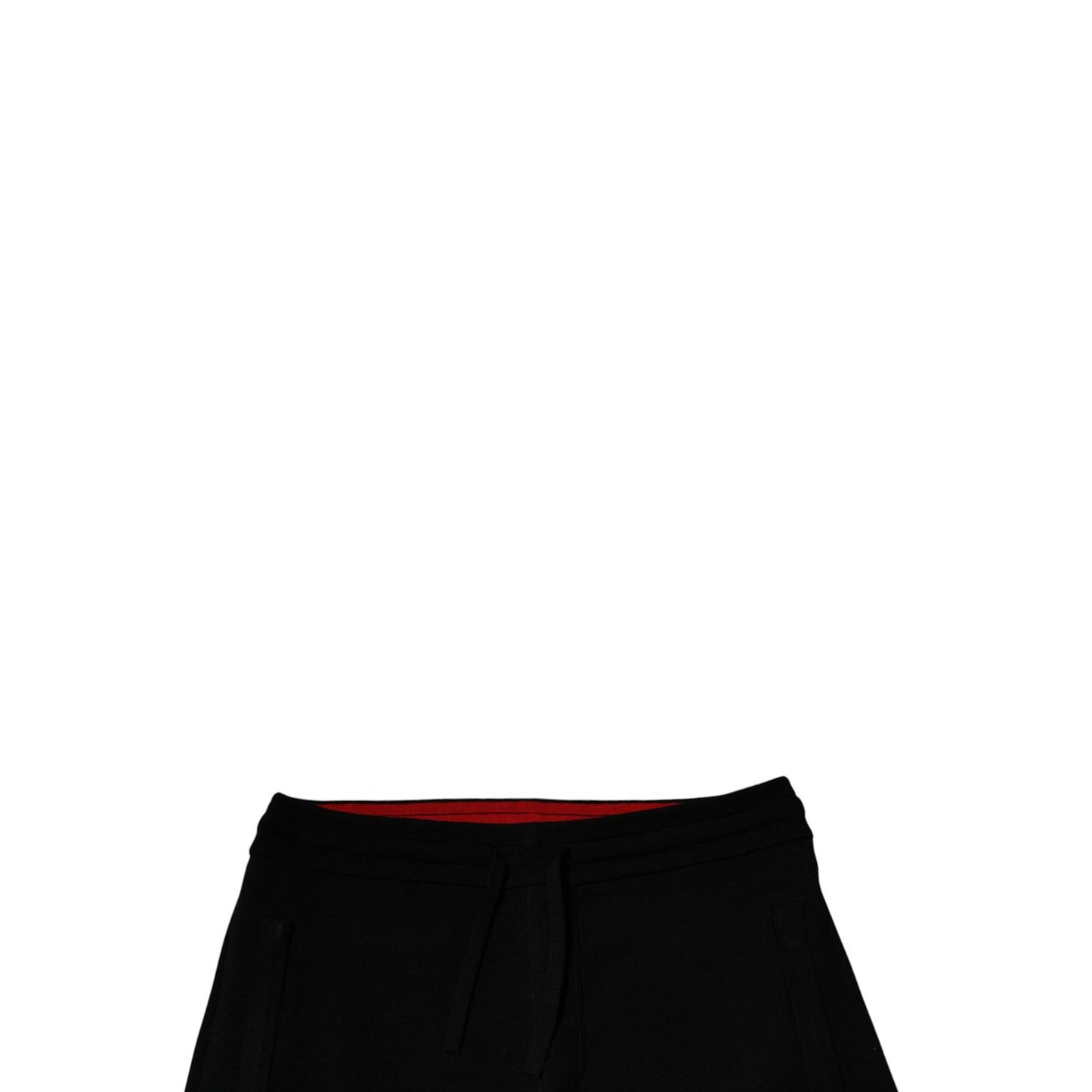 Dolce & Gabbana Black Wool Mid Waist Jogger Sweatpants Pants Dolce & Gabbana