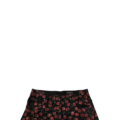 Dolce & Gabbana Black Cherry Cotton Straight Men Denim Jeans Dolce & Gabbana