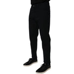 Dolce & Gabbana Dark Blue Cotton Stretch Loose Men Denim Jeans PAN76096-48