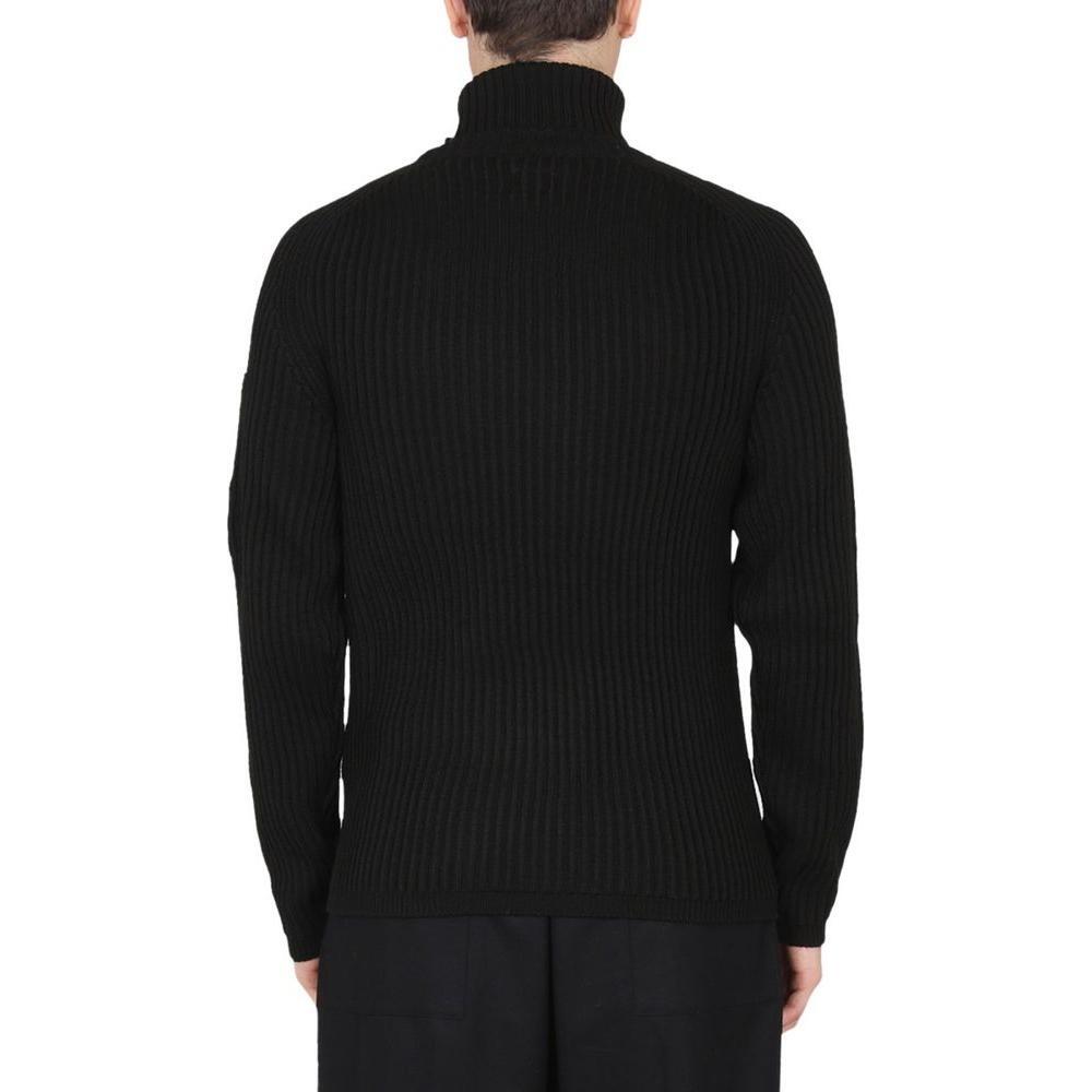 C.P. Company Black Wool Sweater CP-14815-IT48 | M