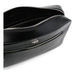 Baldinini Trend Black Calfskin Shoulder Bag