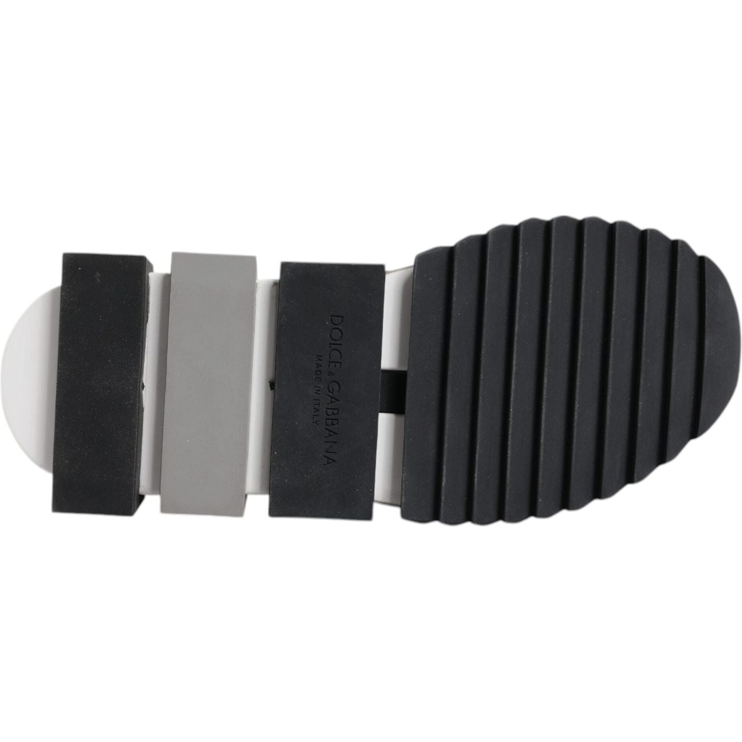 Dolce & Gabbana White Black Sorrento Socks Sneakers Shoes