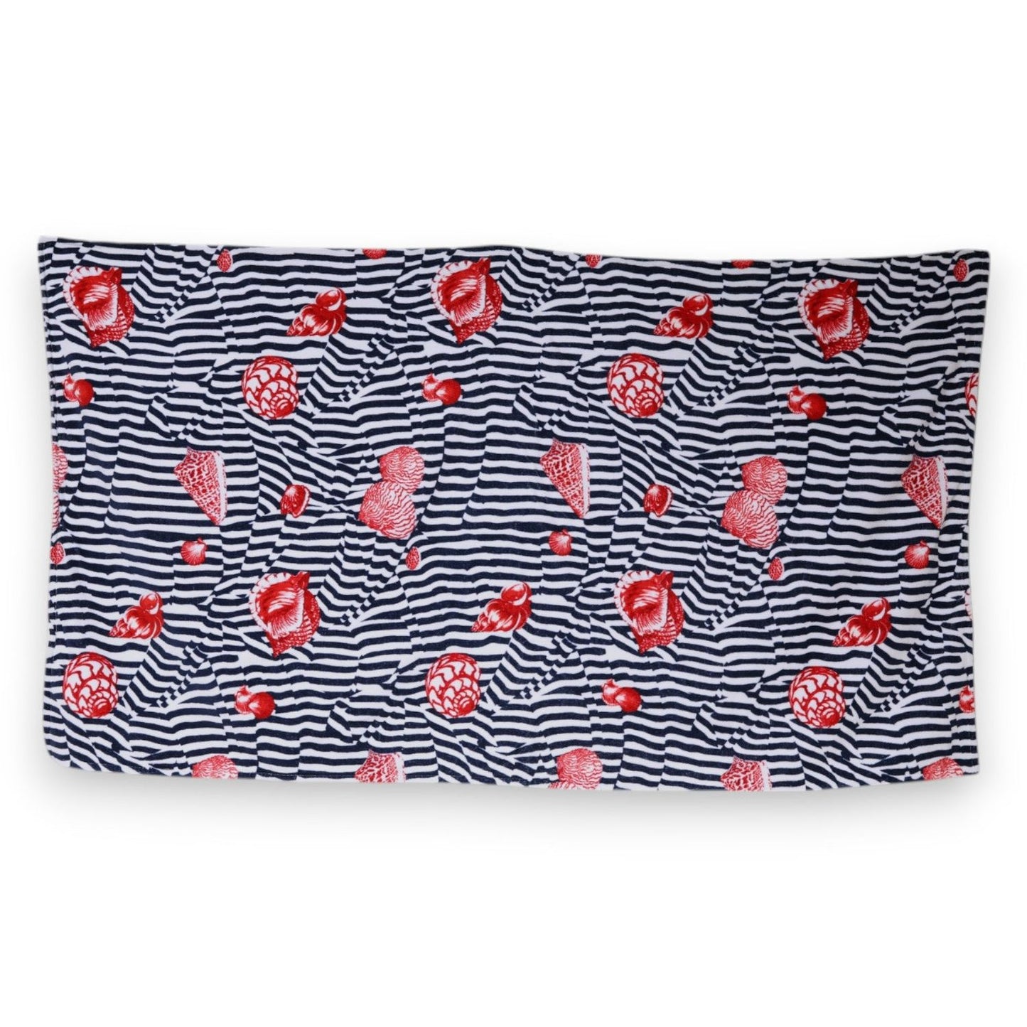 Dolce & Gabbana Multicolor Stripes Seashells Beach Towel MS7446