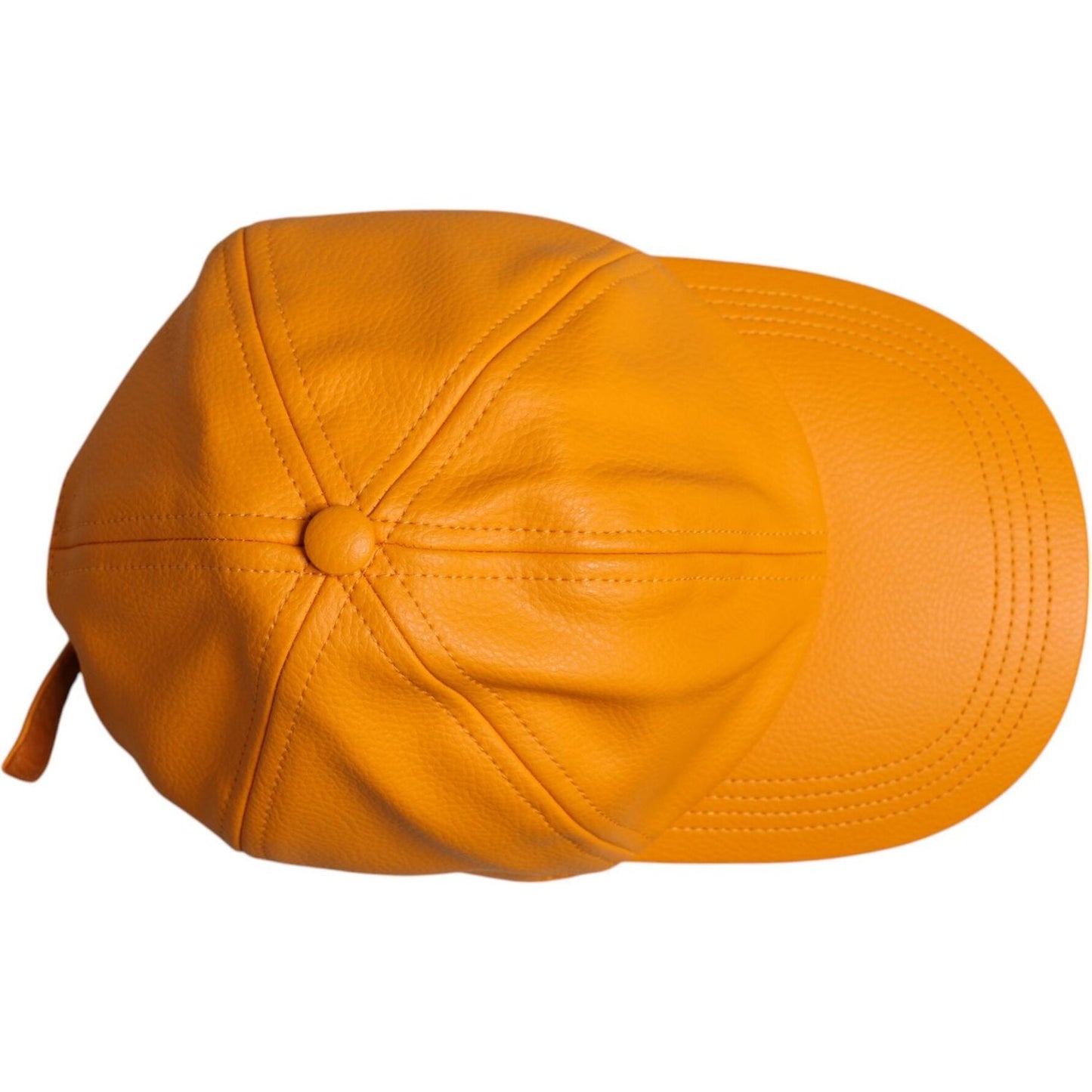 Dolce & Gabbana Orange Cotton 6 Panels Baseball Cap HAT9720-58