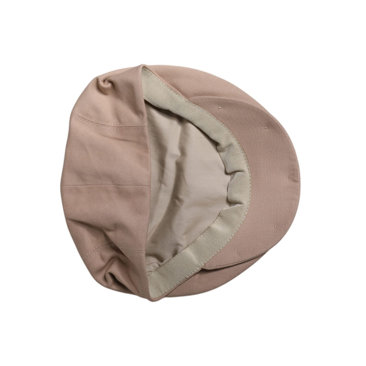 Dolce & Gabbana Beige Cotton Newsboy Capello Cabbie Hat