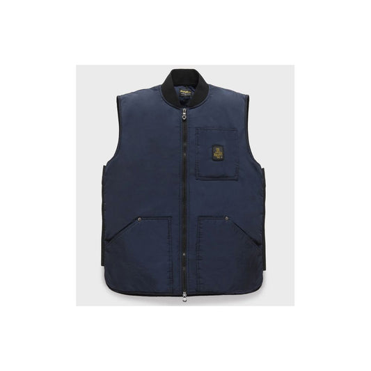 Refrigiwear Blue Polyamide Sleveless Jacket