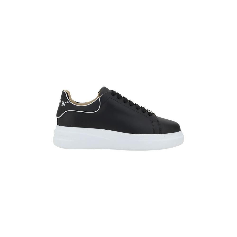 Philipp Plein Leather Sneakers PH-PADSUSC0599PLE005N02-EU43/US10