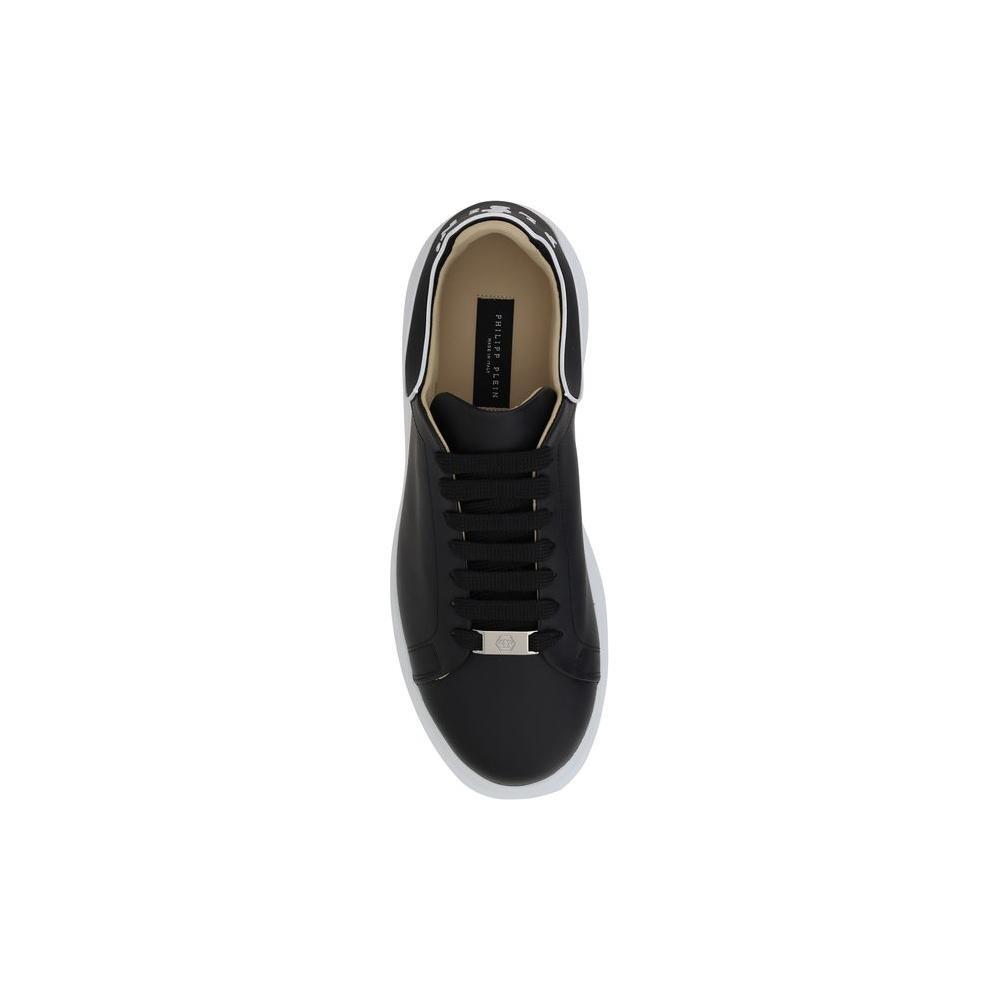 Philipp Plein Leather Sneakers PH-PADSUSC0599PLE005N02-EU43/US10