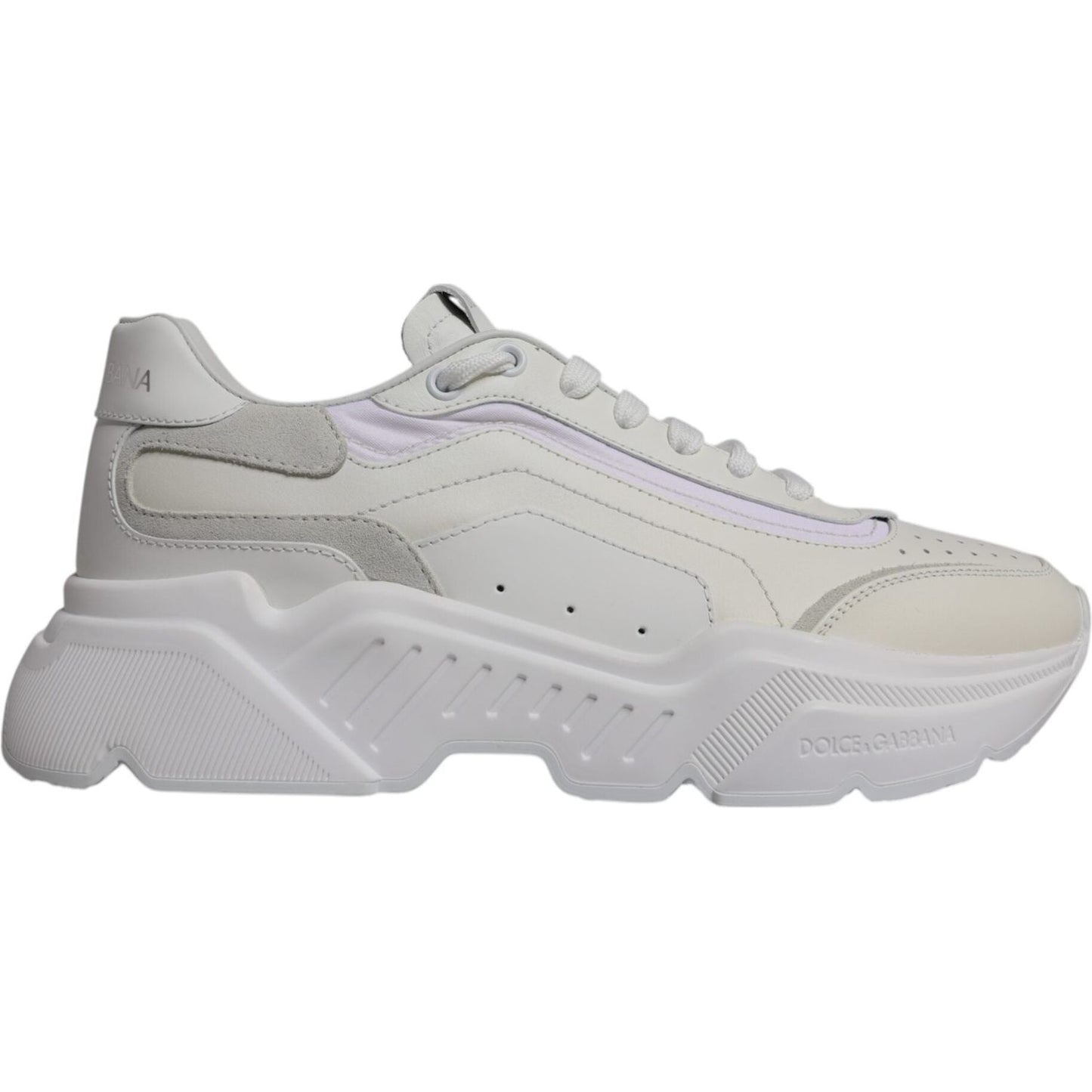 Dolce & Gabbana White Daymaster Low Top Sneakers Shoes