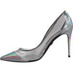 Dolce & Gabbana Multicolor Iridescent Pointed Toe Pumps Shoes LA12533-40