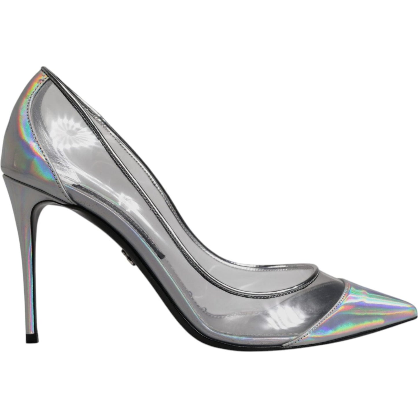 Dolce & Gabbana Multicolor Iridescent Pointed Toe Pumps Shoes LA12533-40