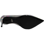 Dolce & Gabbana Multicolor Iridescent Pointed Toe Pumps Shoes LA12533-40