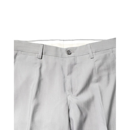 Dolce & Gabbana Light Gray Wool GOLD 2 Piece Formal Suit