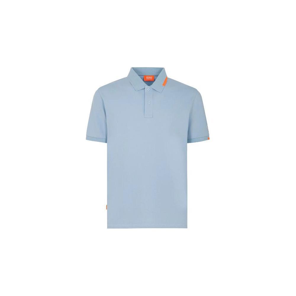 Suns Light Blue Cotton Men Polo Shirt SU-15047-S