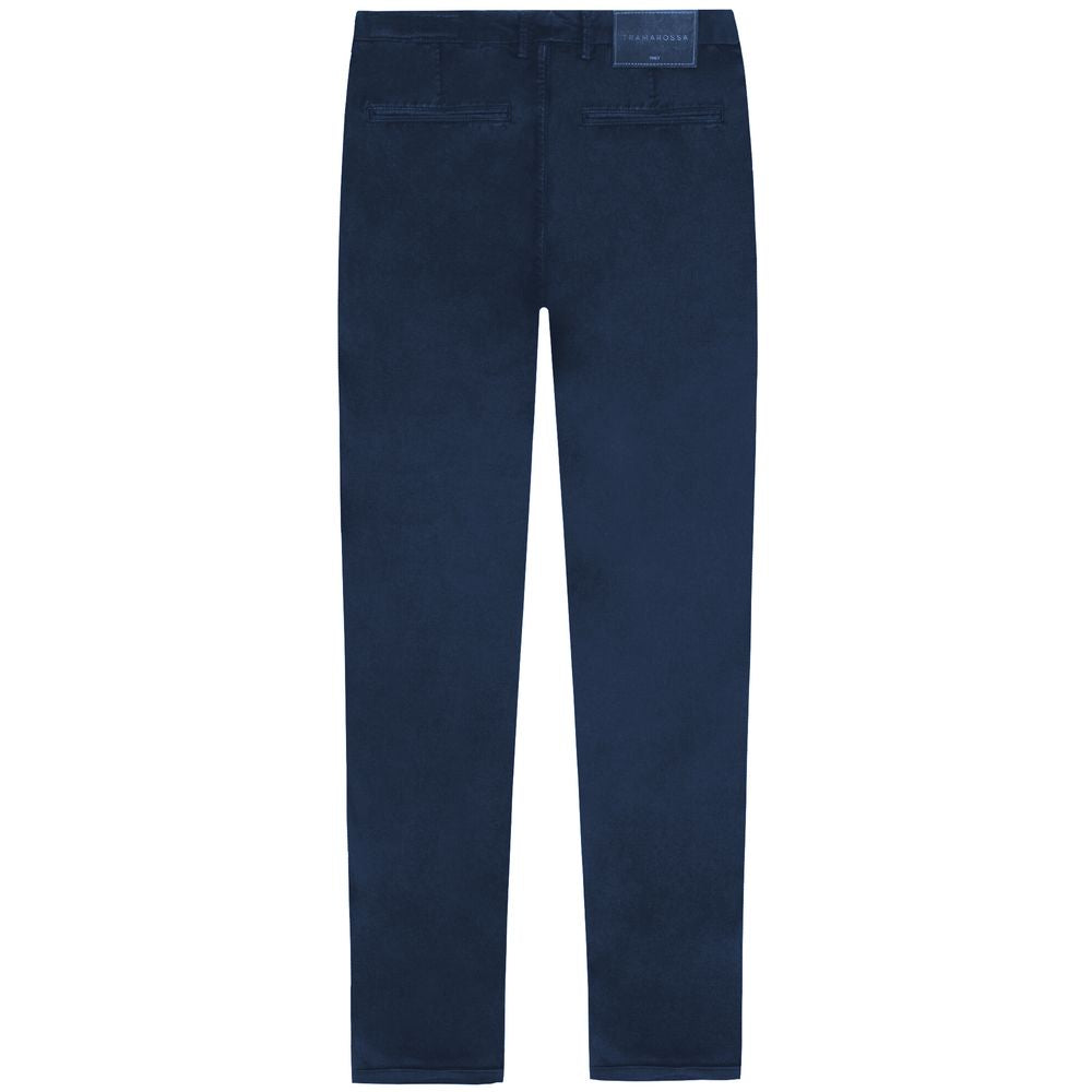 Tramarossa Blue Cotton Pant