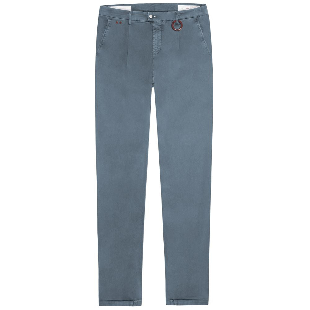 Tramarossa Light Blue Cotton Men Jeans TR-15023-W31