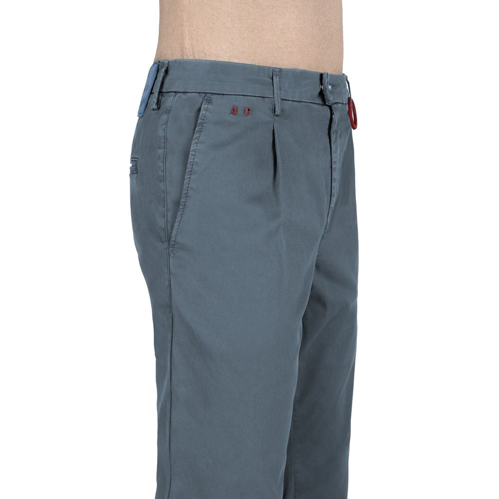 Tramarossa Blue Cotton Pant