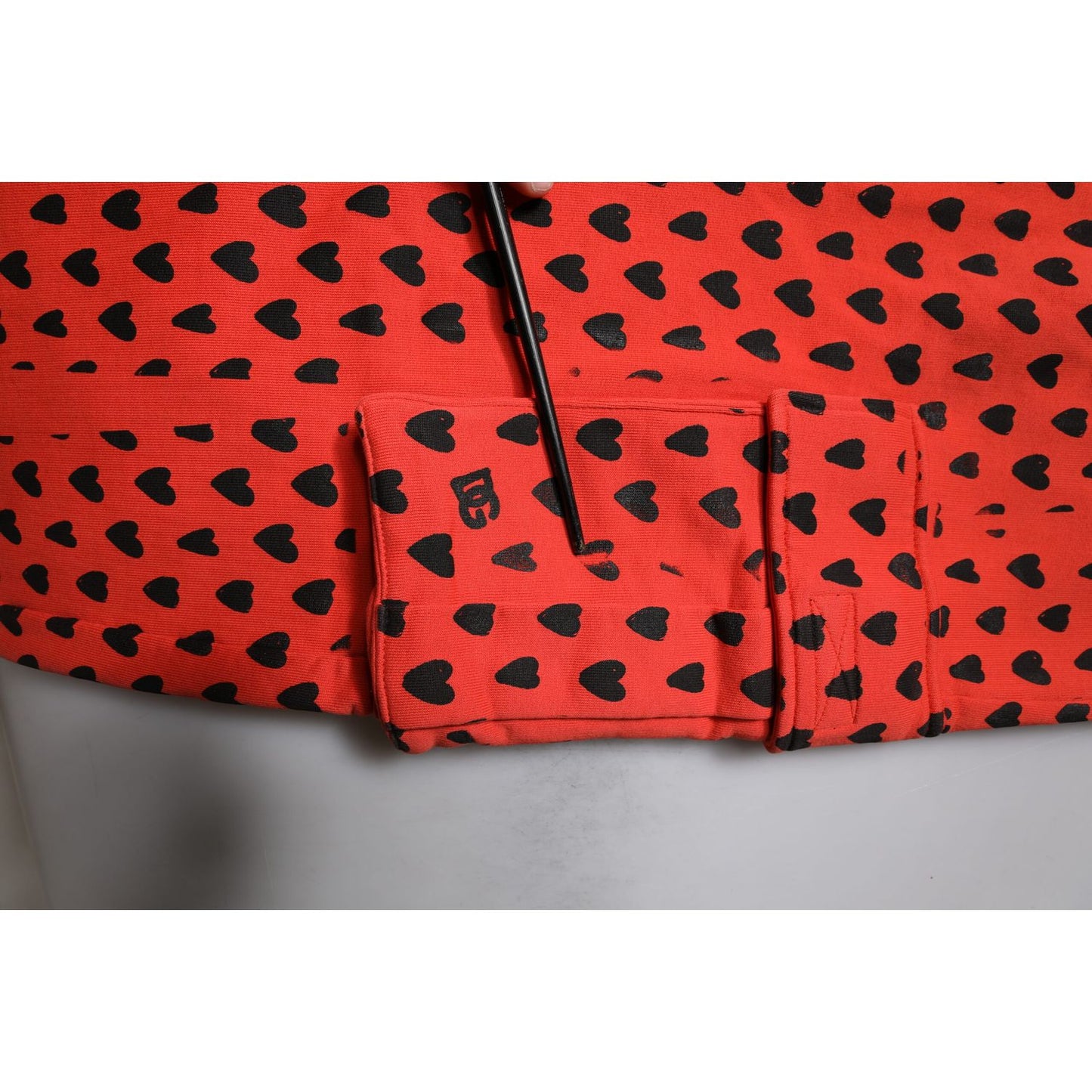 Dolce & Gabbana Red Hearts Cargo Jogger Men Sweatpants Pants Dolce & Gabbana