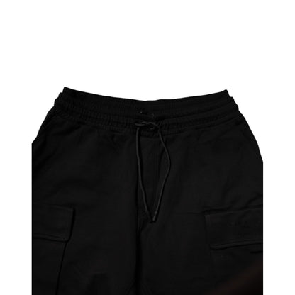 Dolce & Gabbana Black Cotton Men Cargo Jogger Sweatpants Pants Dolce & Gabbana