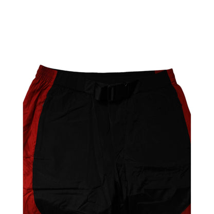 Dolce & Gabbana Black Red Leopard Jogger Sweatpants Pants Dolce & Gabbana