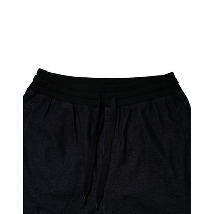 Dolce & Gabbana Black Jacquard Cotton Jogger Sweatpants Pants Dolce & Gabbana