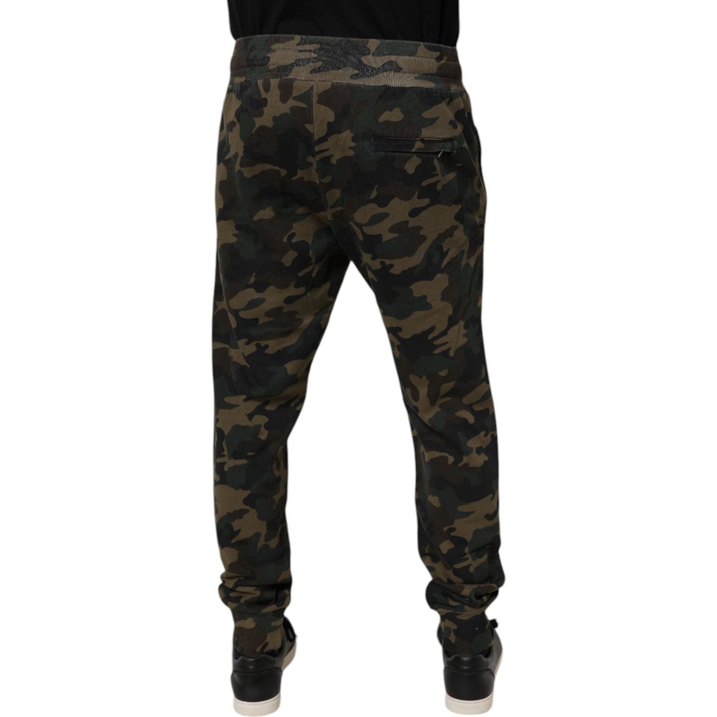Dolce & Gabbana Multicolor Camouflage Jogger Sweatpants Pants Dolce & Gabbana
