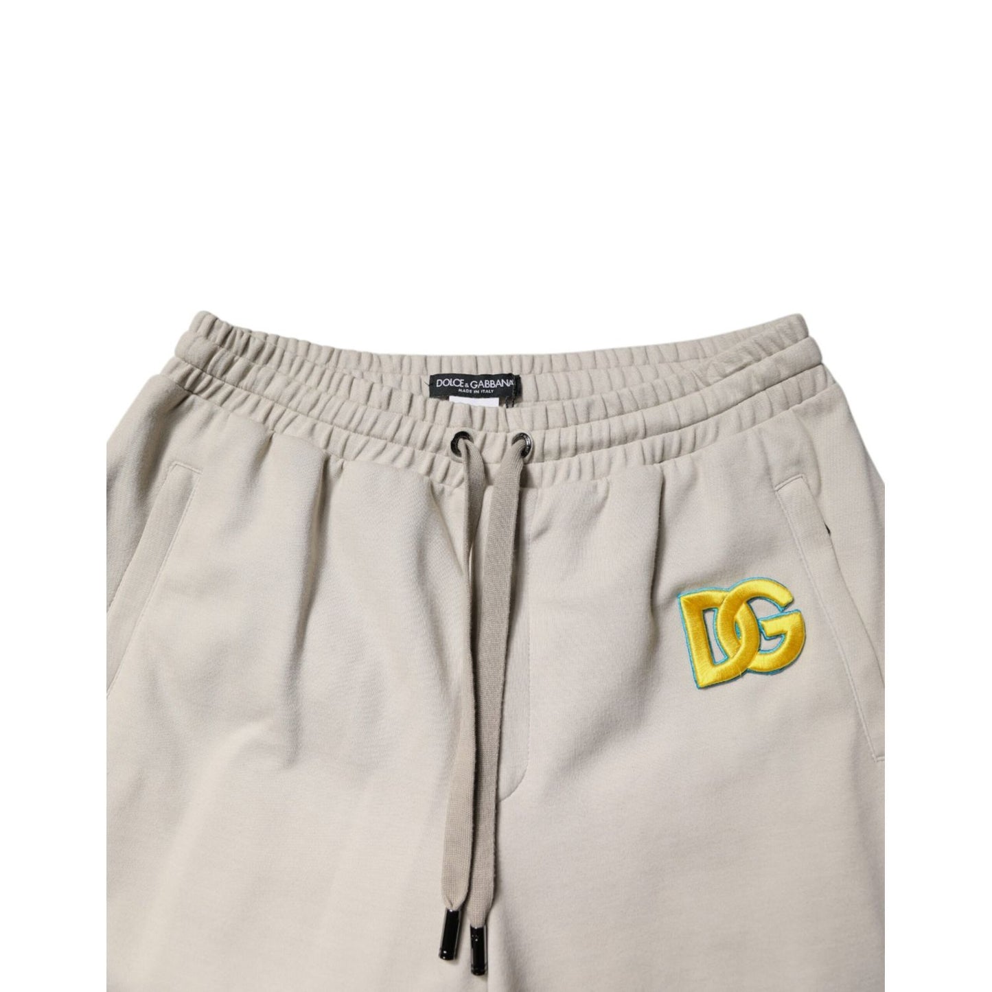 Dolce & Gabbana Multicolor Cotton DG Jogger Sweatpants Pants Dolce & Gabbana