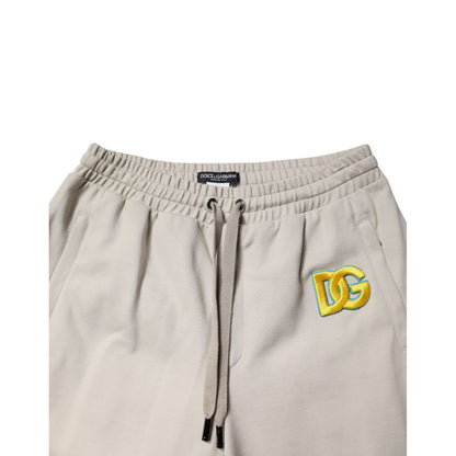 Dolce & Gabbana Multicolor Cotton DG Jogger Sweatpants Pants Dolce & Gabbana