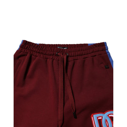 Dolce & Gabbana Multicolor Cotton Men Jogger Sweatpants Pants Dolce & Gabbana
