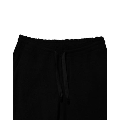 Dolce & Gabbana Black Cashmere Jogger Men Sweatpants Pants Dolce & Gabbana