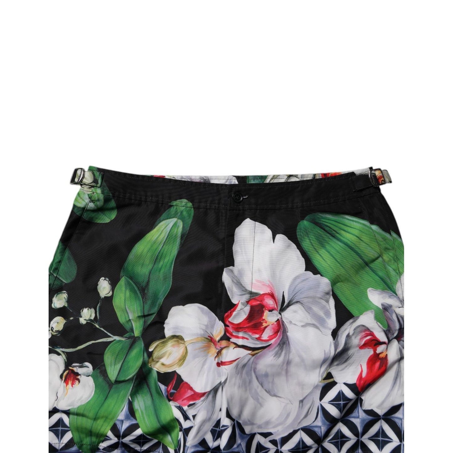 Dolce & Gabbana Multicolor Floral Polyester Men Bermuda Shorts Dolce & Gabbana