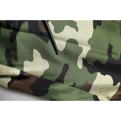 Dolce & Gabbana Multicolor Camouflage Silk Mid Waist Bermuda Shorts Dolce & Gabbana