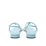 Miu Miu Blue Patent Leather Flip-Flop Sandal MI-514267320013813-EU36/US6