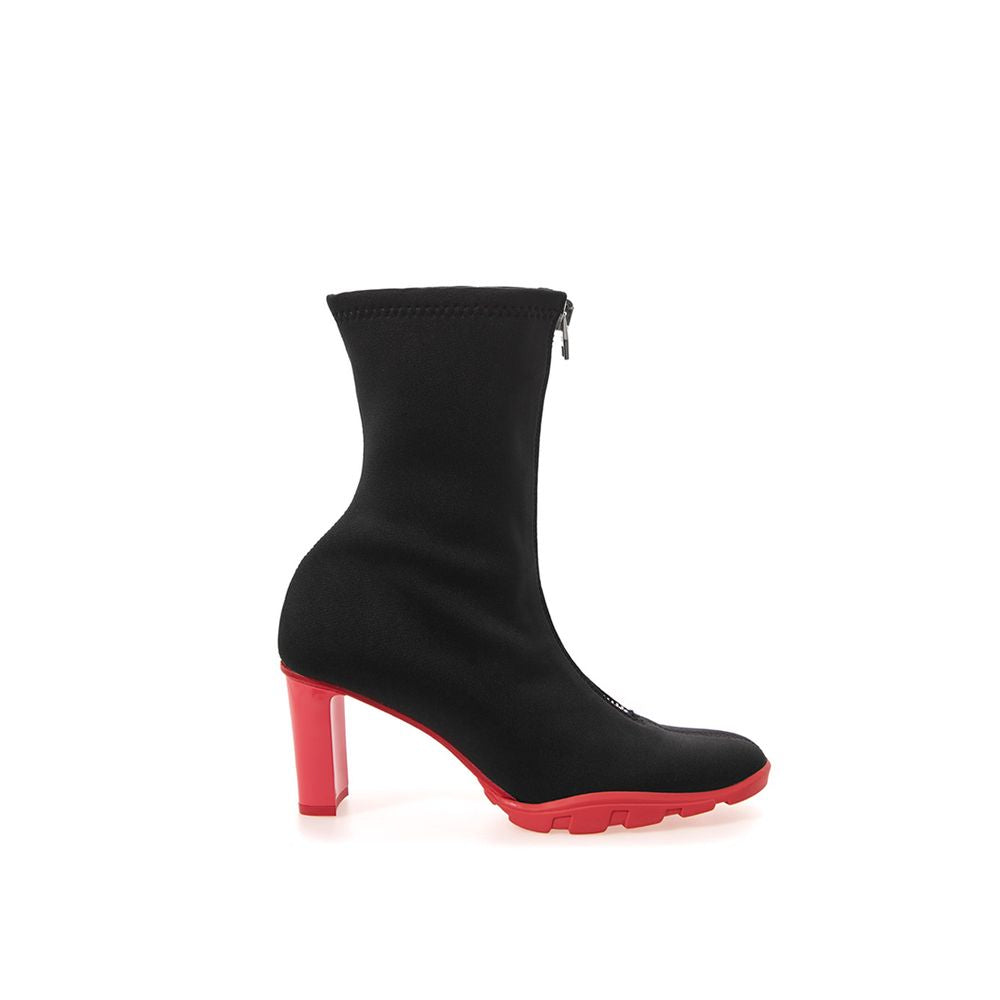 Alexander McQueen Black Neoprene Ankle Boots Alexander McQueen