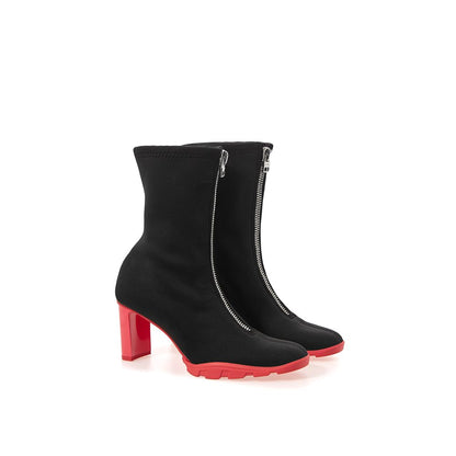 Alexander McQueen Black Neoprene Ankle Boots Alexander McQueen