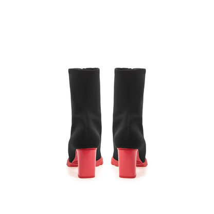 Alexander McQueen Black Neoprene Ankle Boots Alexander McQueen